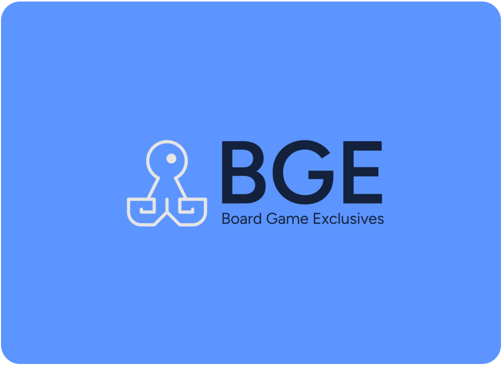 Board Game Exclusives Alternate Blue Version of Logo