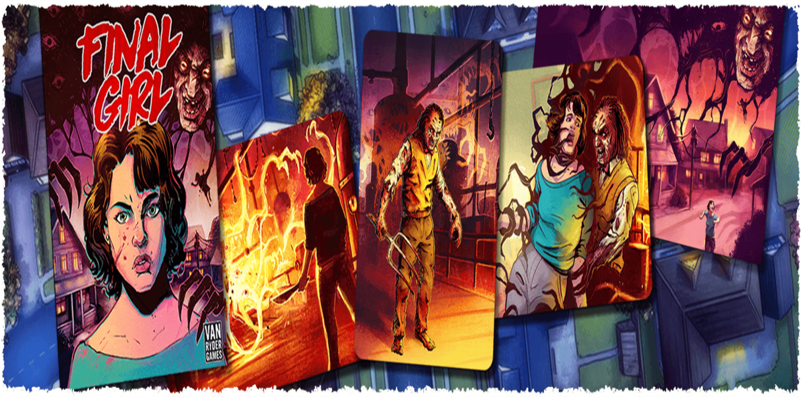 Final Girl Board Game Collection Banner