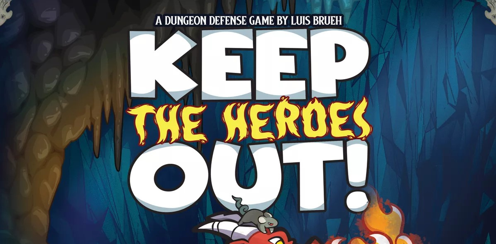 Keep The Heroes Out! Board Game Collection Banner