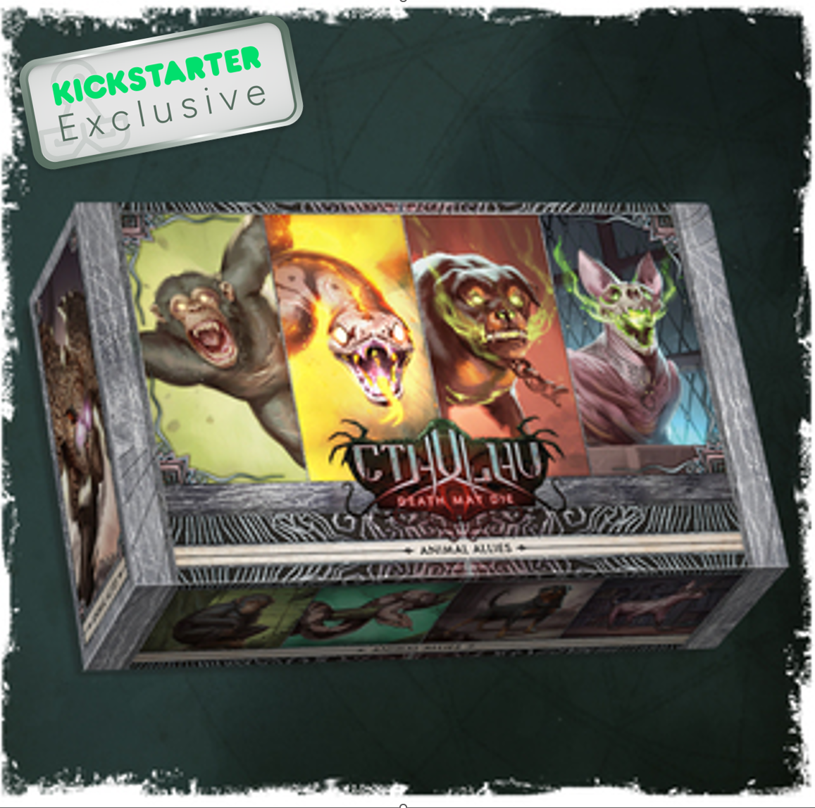 Cthulhu: Death May Die Fear of The Unknown Animal Allies Expansion