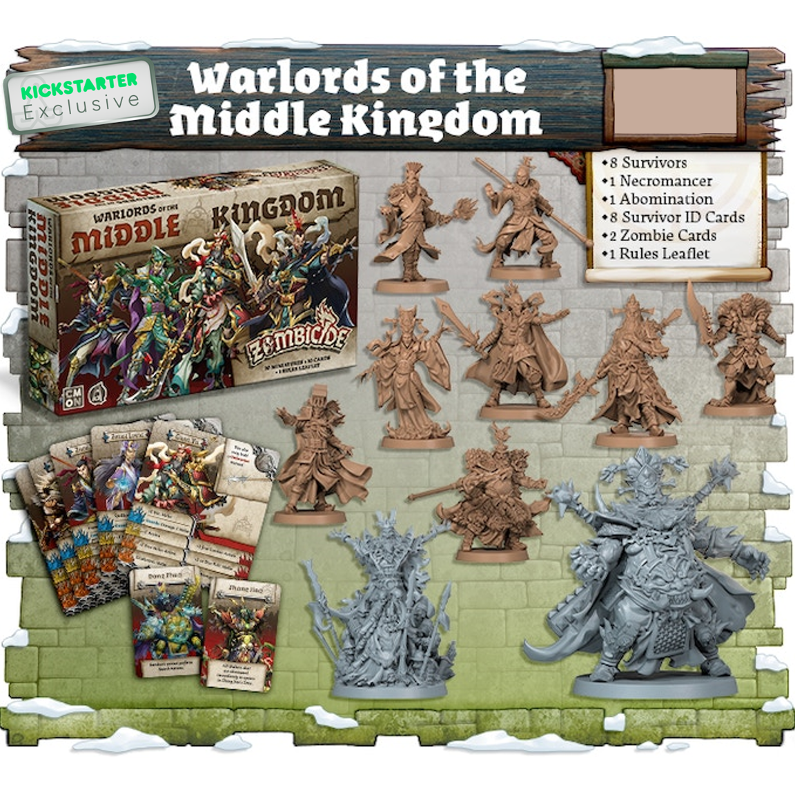 Warlords of The Middle Kingdom Expansion (Kickstarter Exclusive PRE-ORDER)