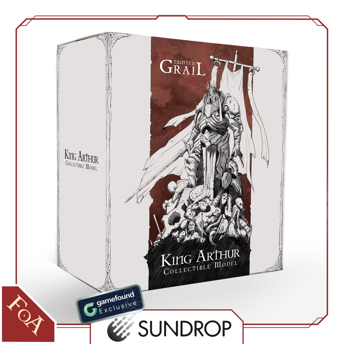 Gamefound Exclusive Tainted Grail: Fall of Avalon King Arthur Collectible Model