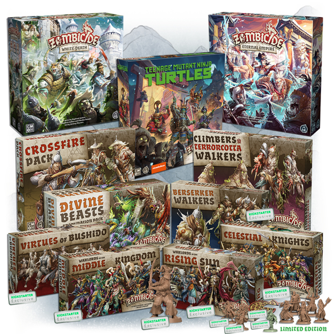 Zombicide: White Death Avalanche All-In Pledge (Kickstarter Exclusive PRE-ORDER)