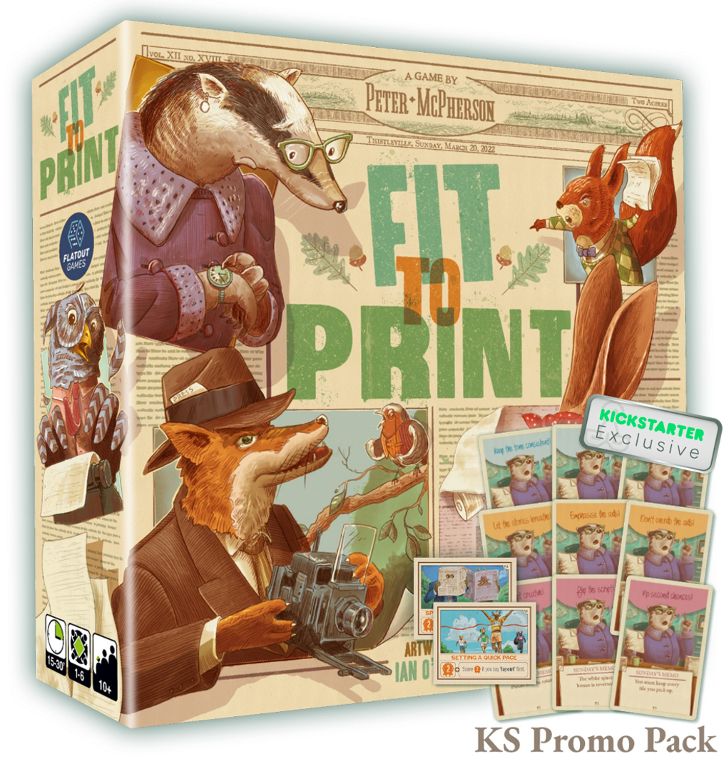 Fit To Print Kickstarter Edition (Includes All Kickstarter Exclusive Content)
