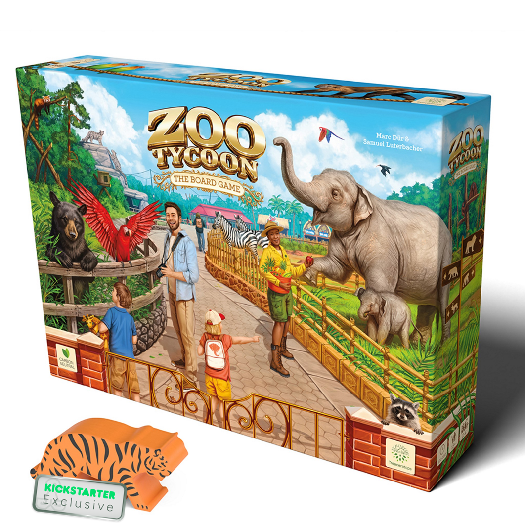 Zoo Tycoon: The Board Game Deluxe All-In (Includes All Kickstarter Exclusive Content)