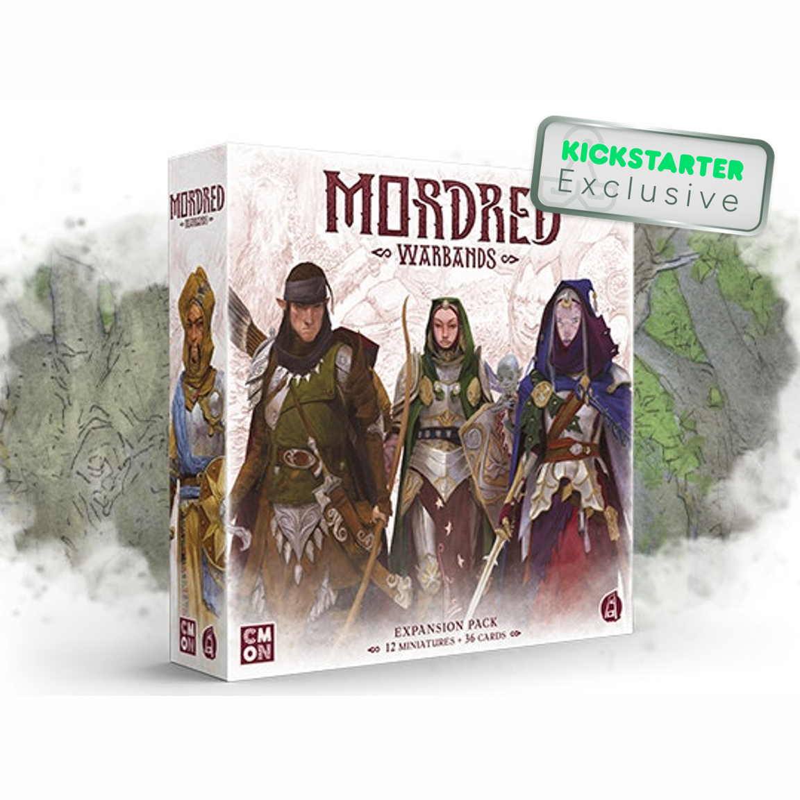 Kickstarter Exclusive Mordred Board Game Warbands Expansion