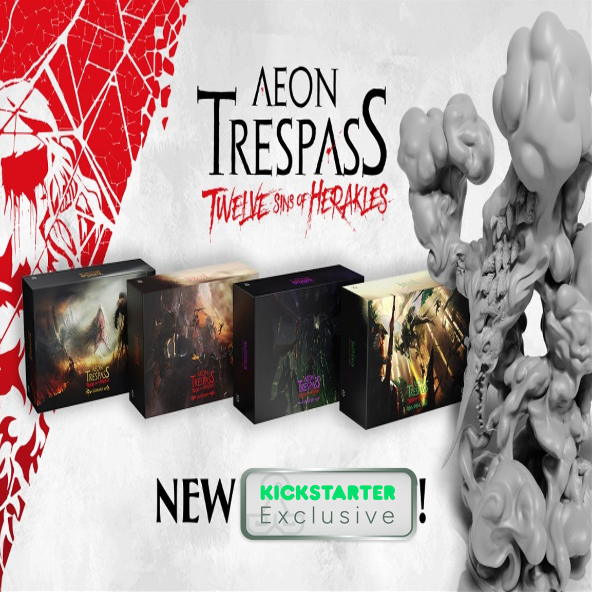 Aeon Trespass: Twelve Sins of Herakles Fates Pledge (Kickstarter Exclusive PRE-ORDER)