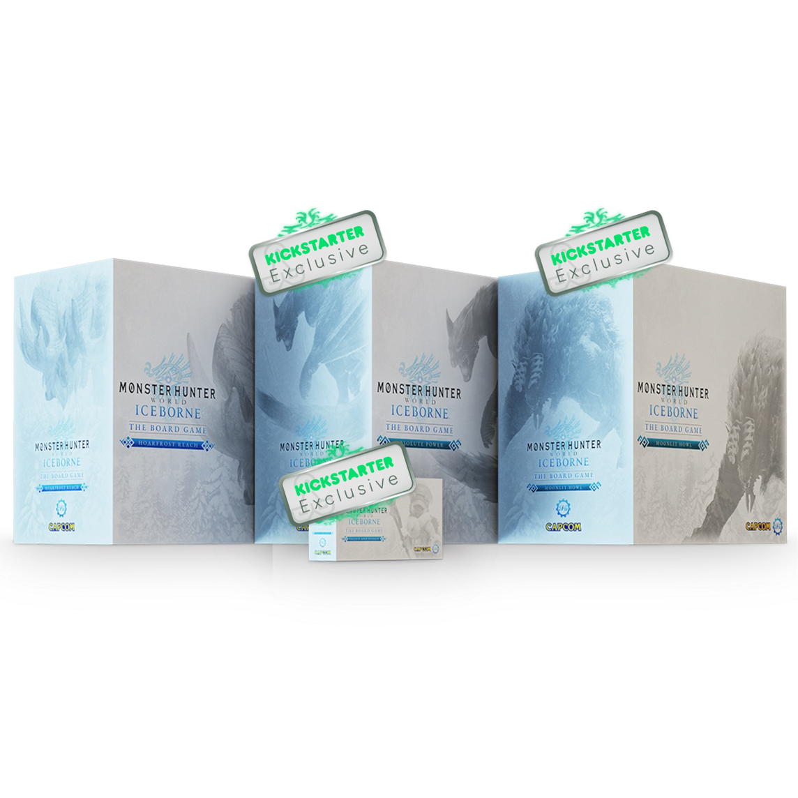 Kickstarter Exclusive Monster Hunter World Iceborne: The Board Game Hunter's Pledge