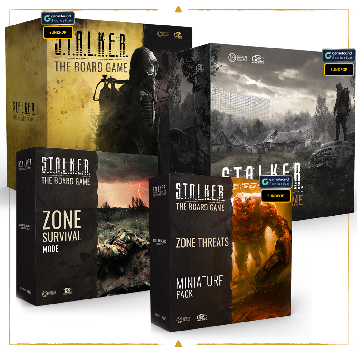 S.T.A.L.K.E.R. The Board Game – Pledge EXPLORER SUNDROP – Awaken Realms – Neuf 2025