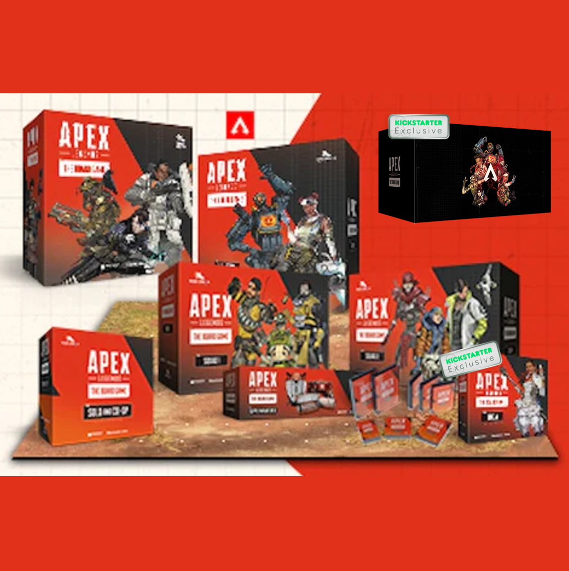 Apex Legends: The Board Game BIG BOX All-In (Includes All Kickstarter
