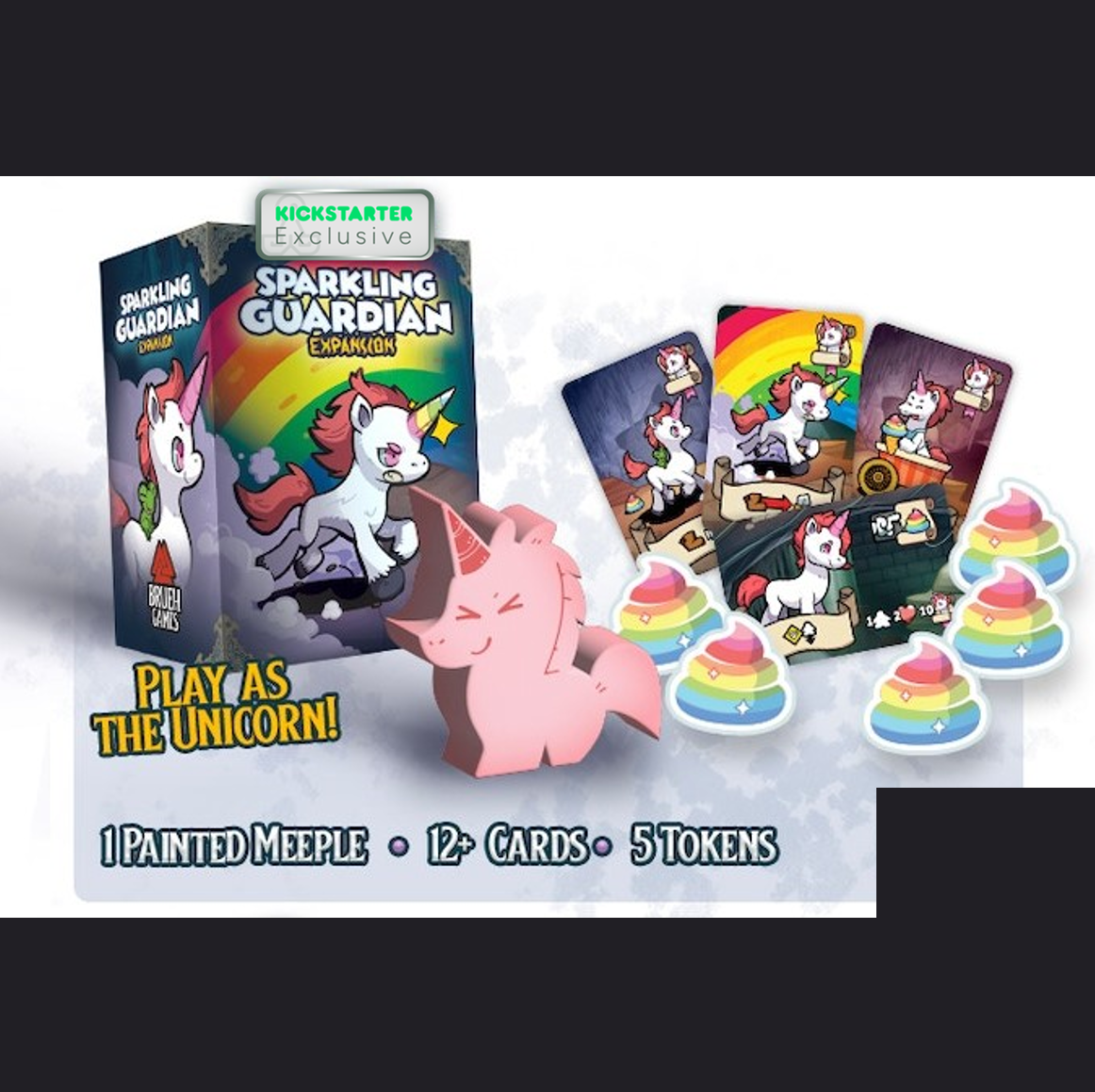 Kickstarter Exclusive Keep The Heroes Our Board Game Sparkling Guardian Expansion