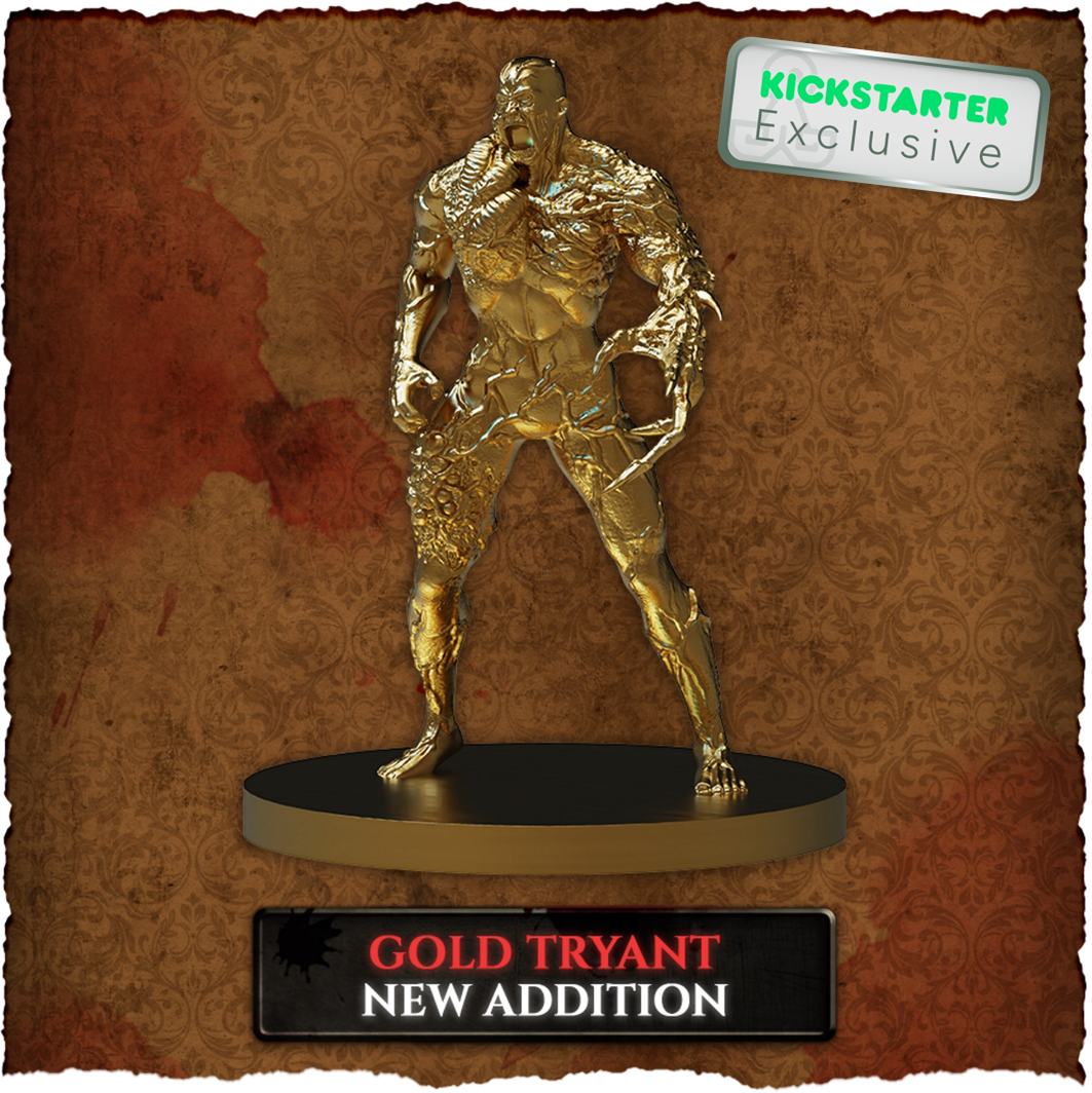 Kickstarter Exclusive Resident Evil: The Board Game Gold Tyrant Expansion