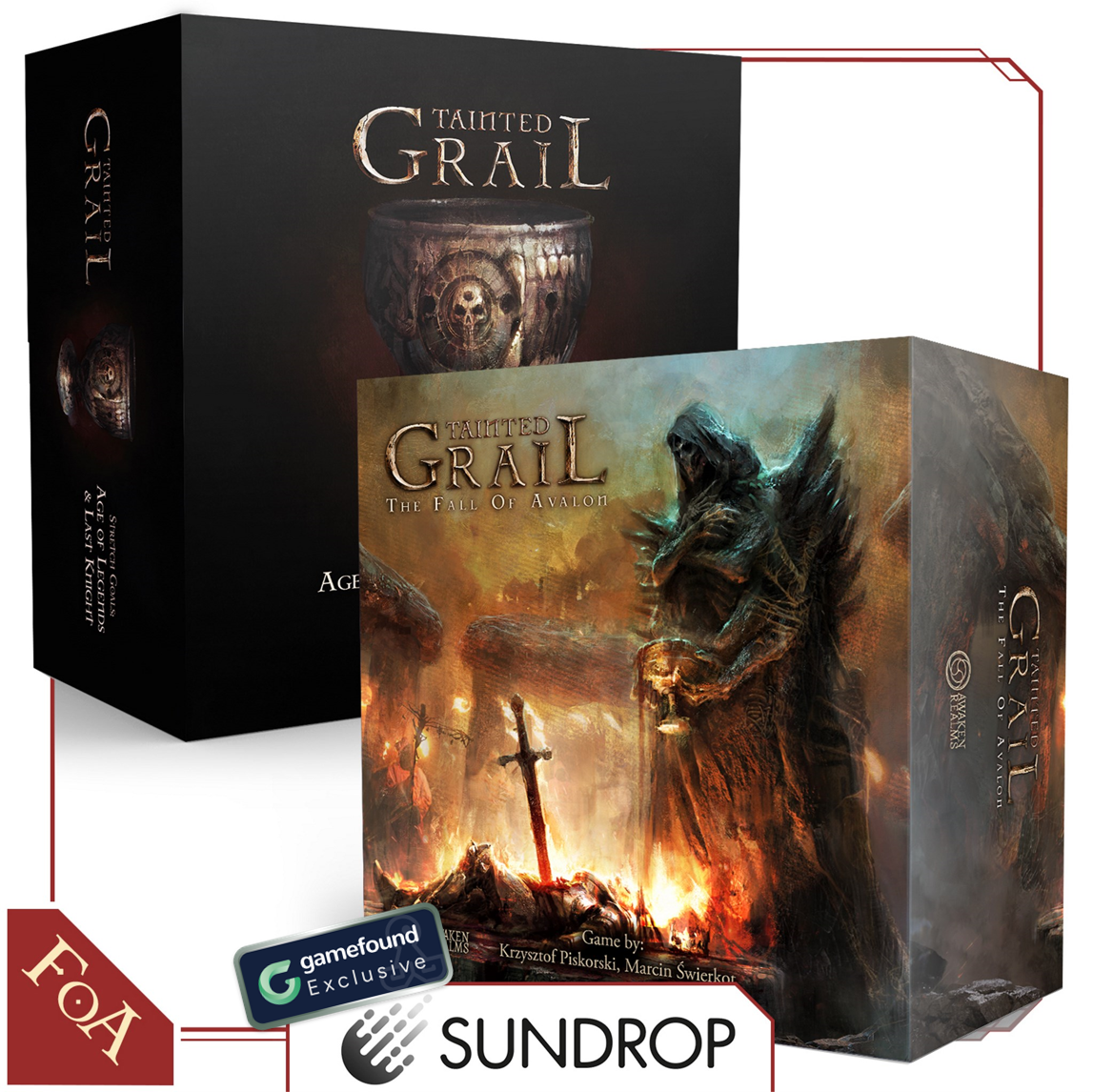 Tainted Grail: Fall of Avalon Core Pledge [SUNDROP] (Gamefound Exclusi