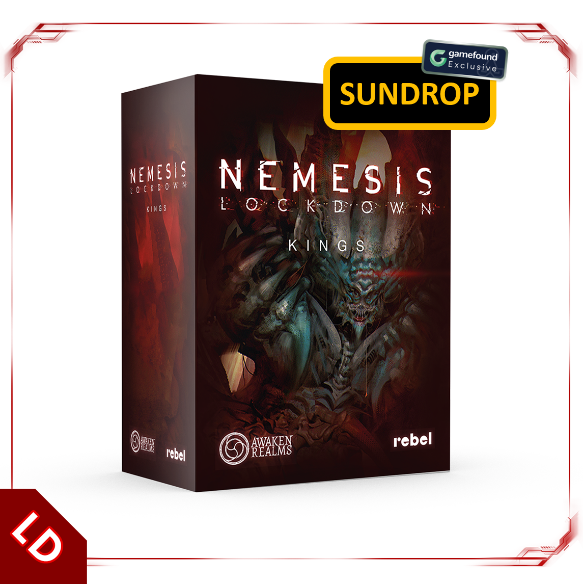 Nemesis Lockdown – Pack Kickstarter Complet Avec Extensions + Promo Medic – NEUF