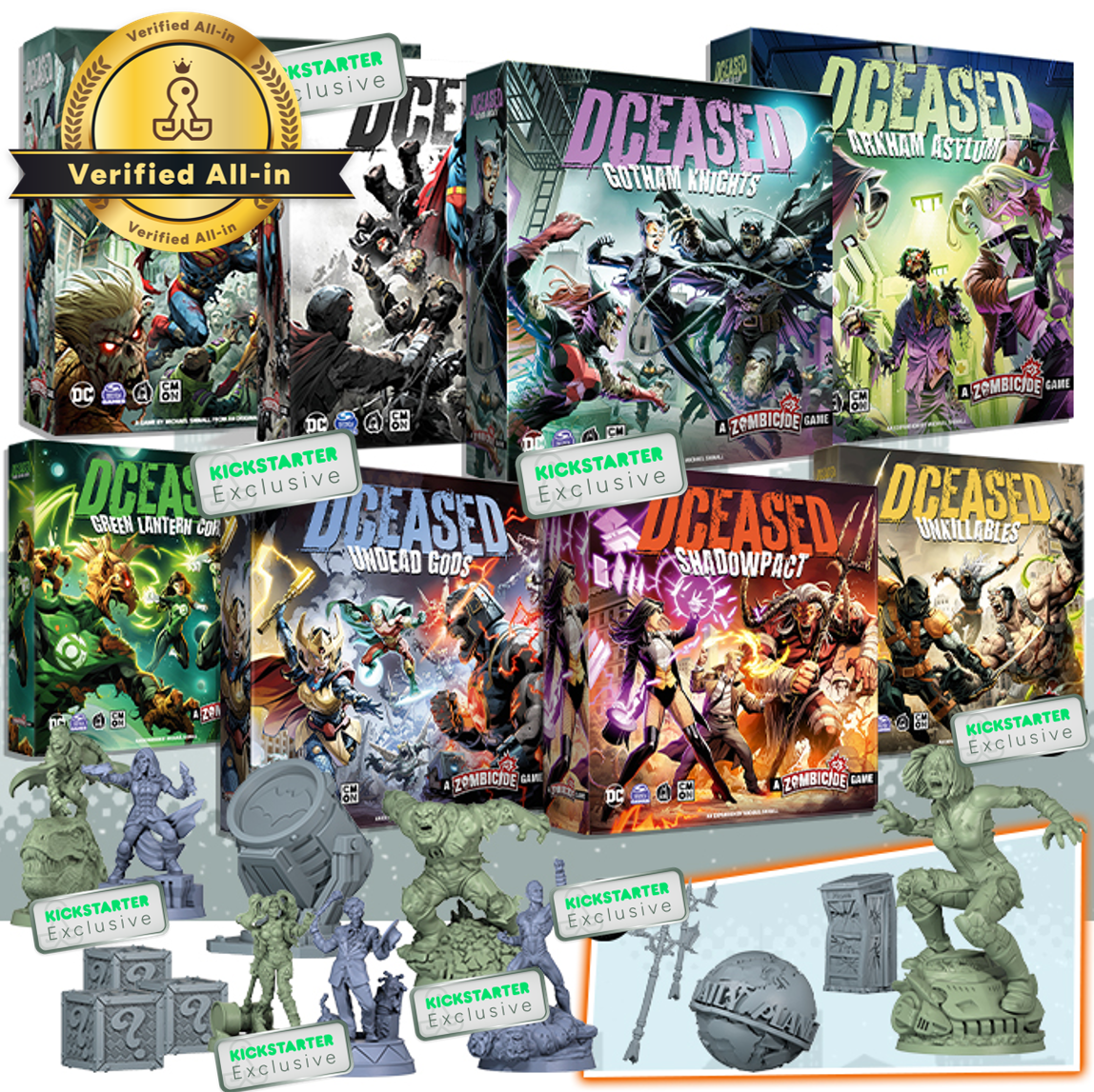 DCeased Verified Omega All-In PRE-ORDER (Includes All Kickstarter Exclusive Content)
