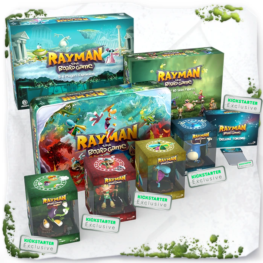 Rayman: The Board Game Legends All-In Pledge (Kickstarter Exclusive)