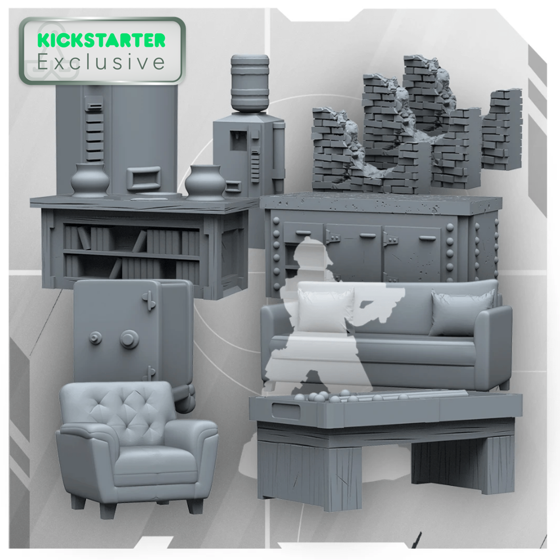 3D Scenery Set (Kickstarter Exclusive)
