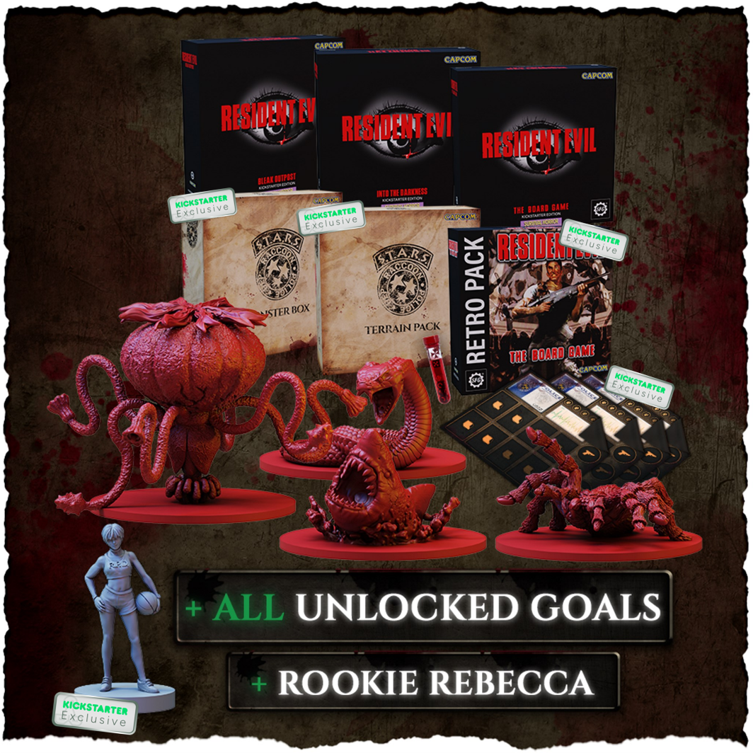 Resident Evil: The Board Game Alpha All-In Pledge (Kickstarter Exclusive)