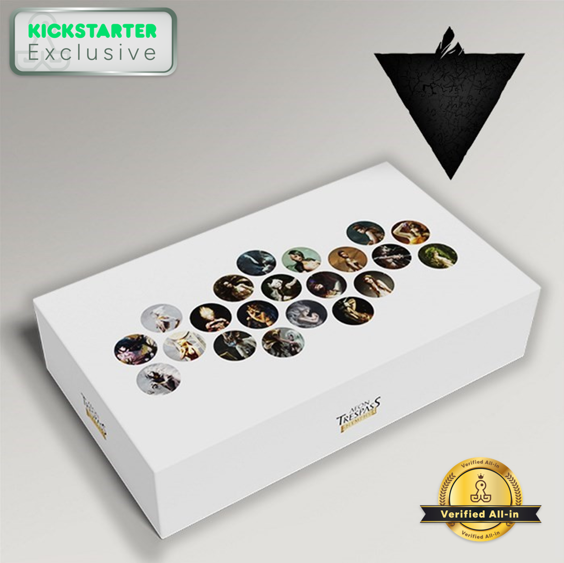 Kickstarter Exclusive Aeon Trespass Odyssey Board Game, Nymphs Last Call Collectable Box Set