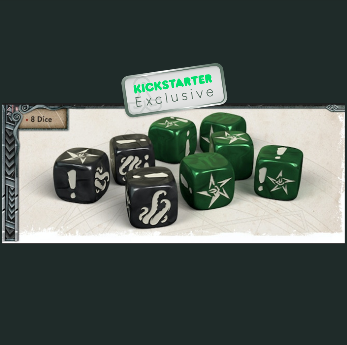 Cthulhu: Death May Die Fear of The Unknown Frost Dice