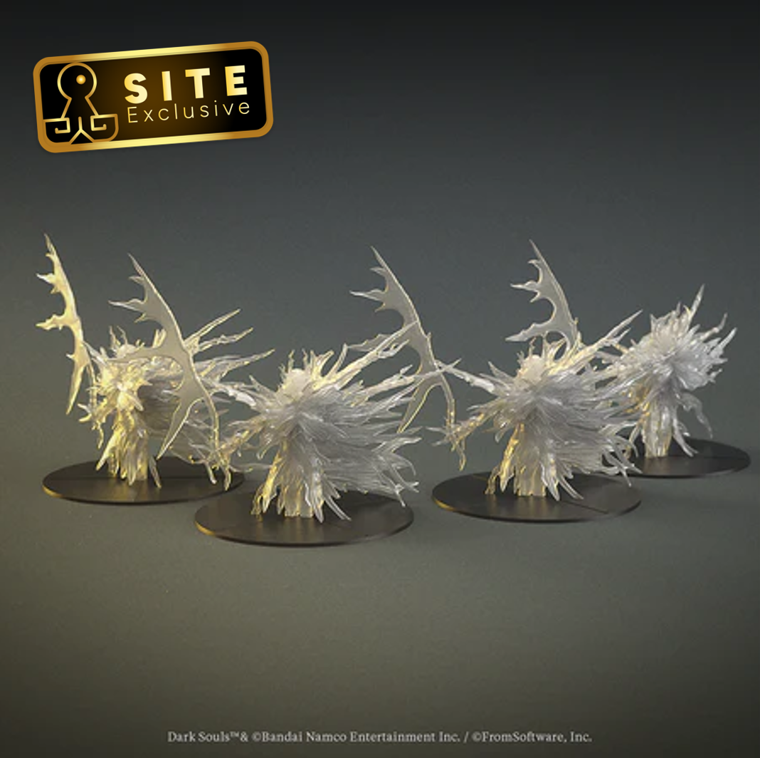 Exclusive Dark Souls: The Board Game Translucent Four Kings Expansion Miniatures