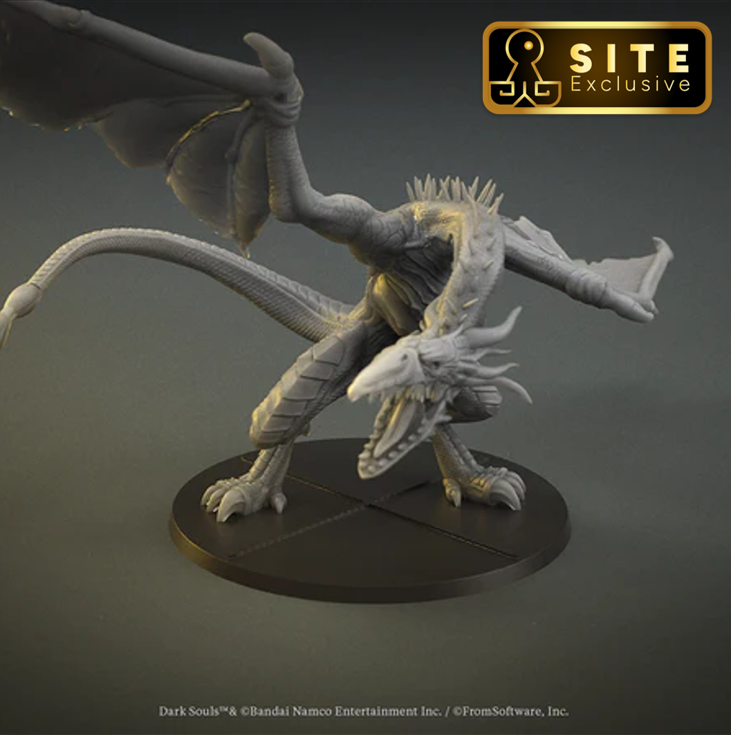 Exclusive Dark Souls: The Board Game Guardian Dragon Expansion Miniature
