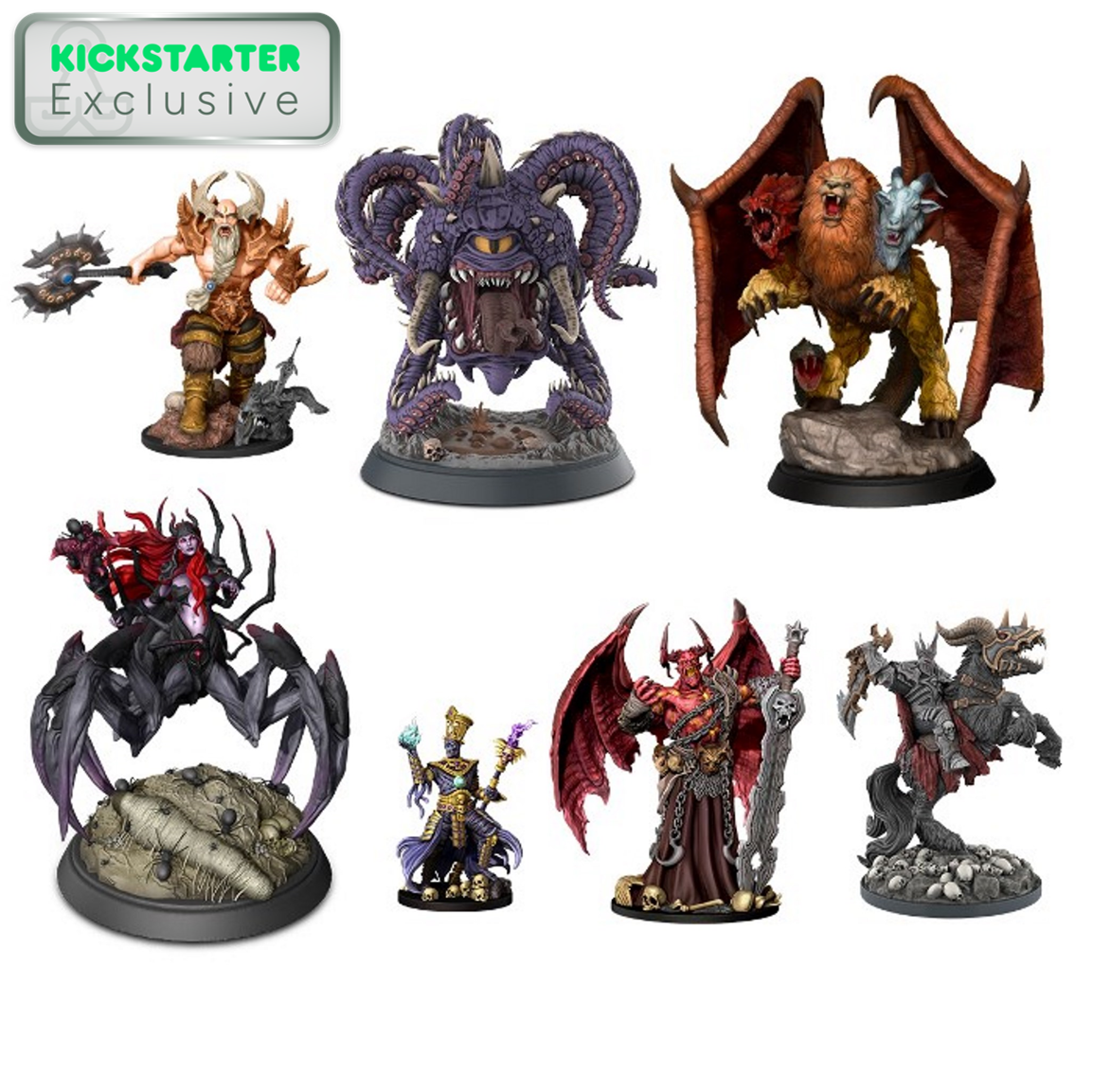 Tanares Adventures Ultimate All-In, Painted Edition, Madness Box Expansion, Miniatures