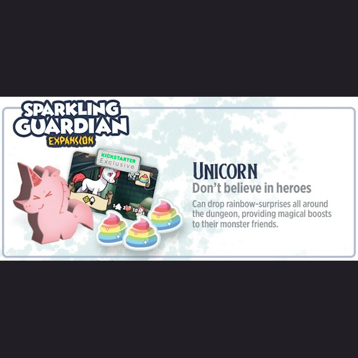 Kickstarter Exclusive Keep The Heroes Our Board Game Sparkling Guardian Expansion Contents