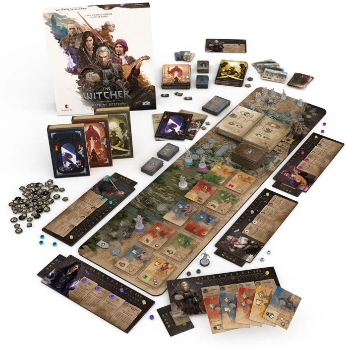 Gamefound Exclusive The Witcher: Path of Destiny Board Game Table Presence