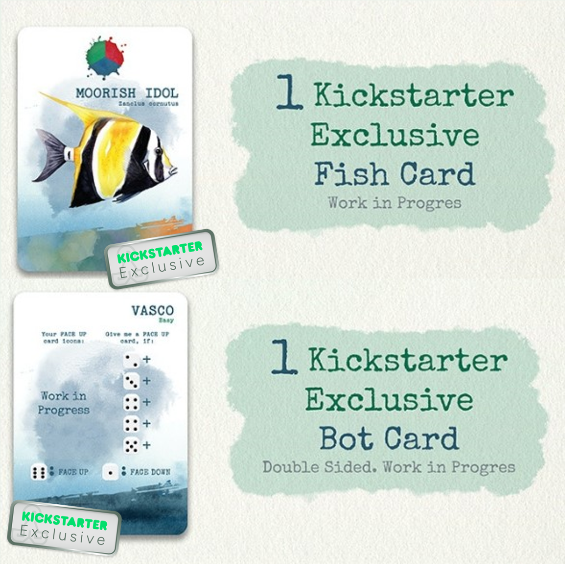 Kickstarter Exclusive Pacific Ocean Card Game Exclusives 2