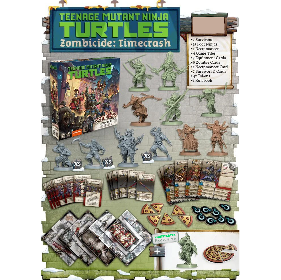Teenage Mutant Ninja Turtles Expansion (Kickstarter Exclsuive PRE-ORDER)