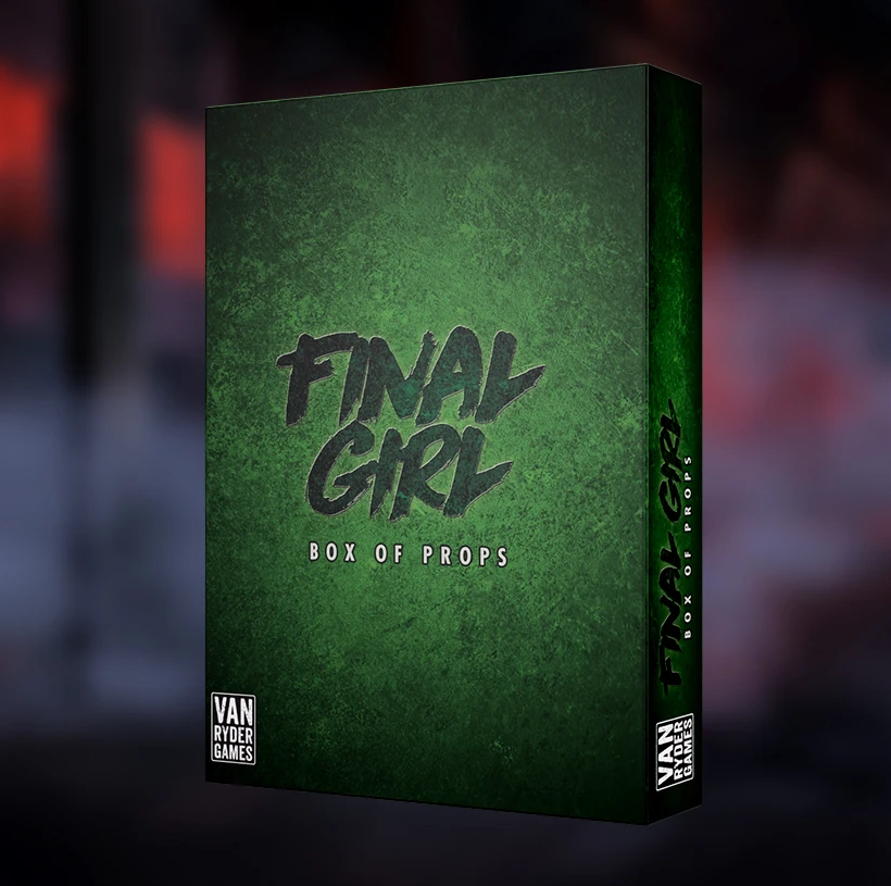 Kickstarter Exclusive Final Girl Board Game Box of Props