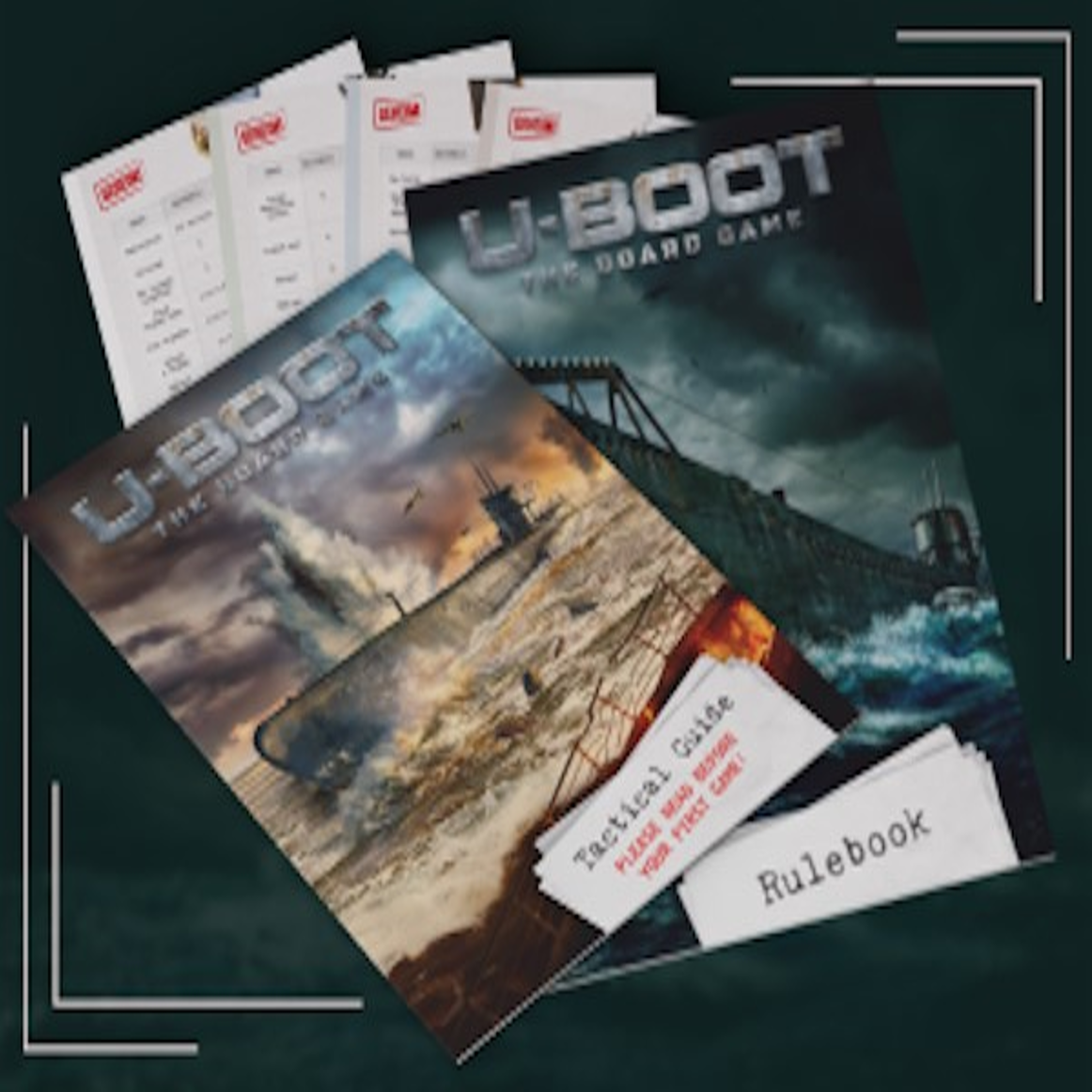 Kickstarter Exclusive U-BOOT: The Board Game Rulebook and Tactical Guide