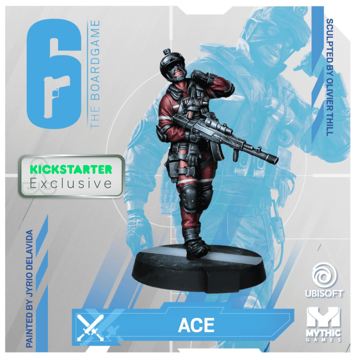 Kickstarter Exclusive Year 5 Expansion, Ace Miniature, From 6: Siege - The Board Game
