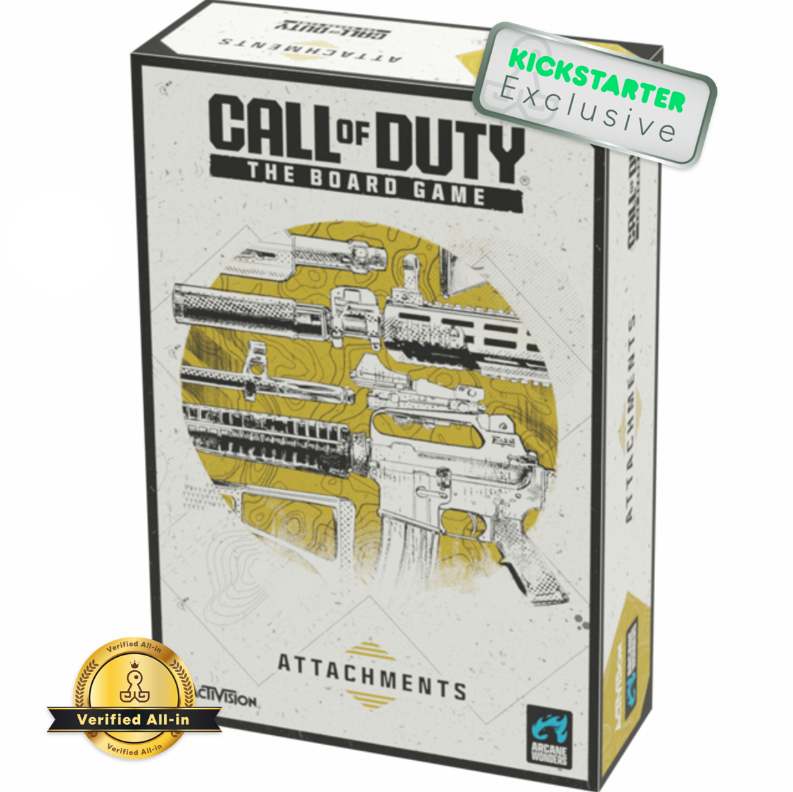Kickstarter Exclusive Call of Duty: The Board Game Attachment Pack Expansion
