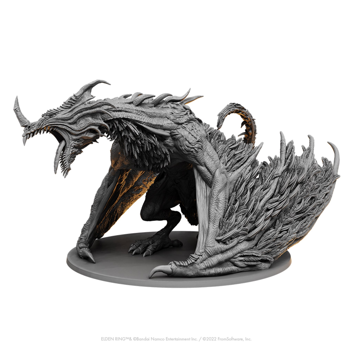 Kickstarter Exclusive Elden Ring: The Board Game Flying Dragon Agheel Expansion Miniature