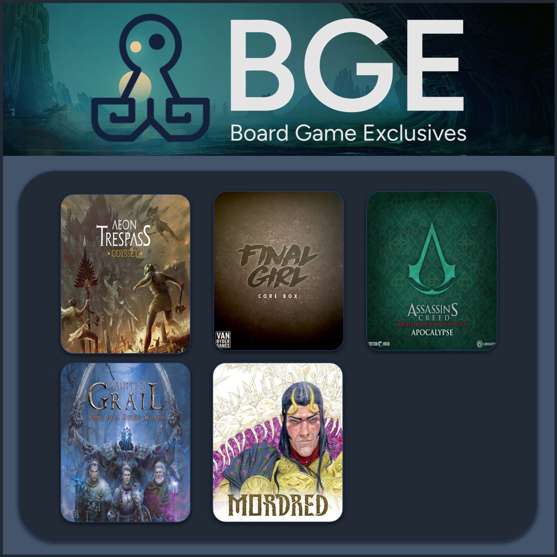 Upcoming Exclusive Board Games in October 2024