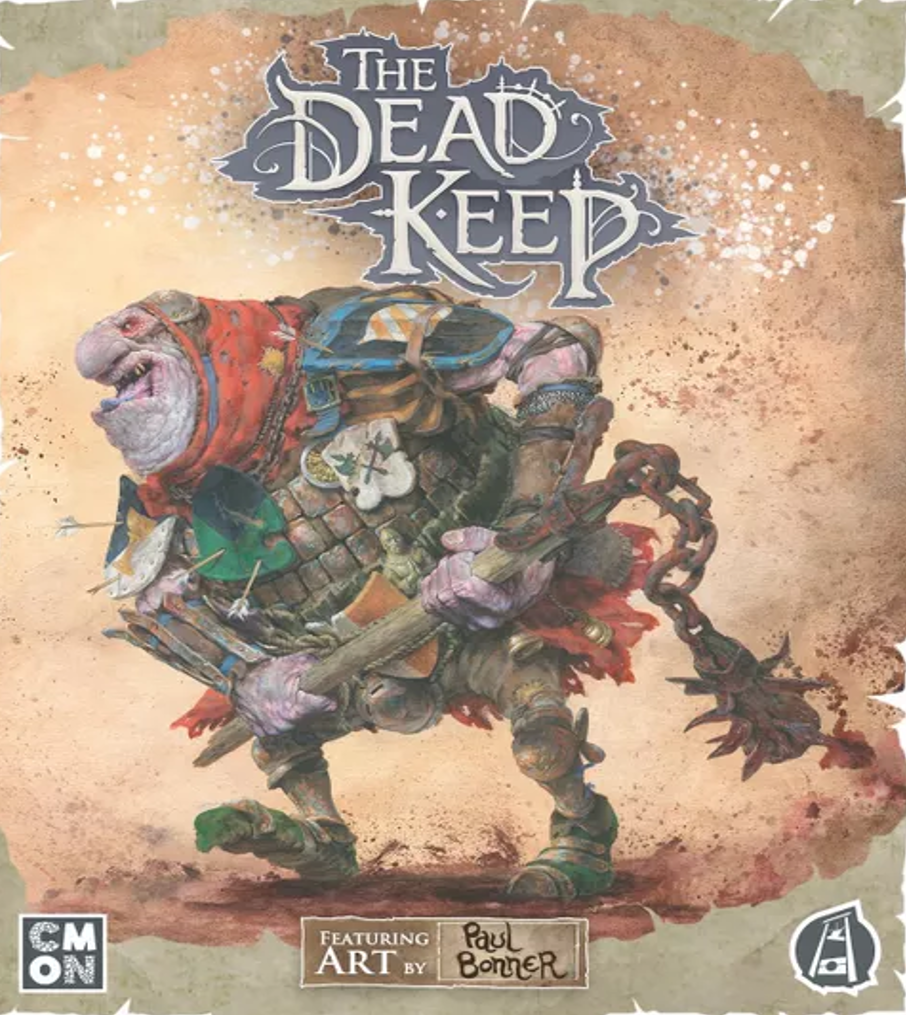 The Dead Keep Board Game Logo
