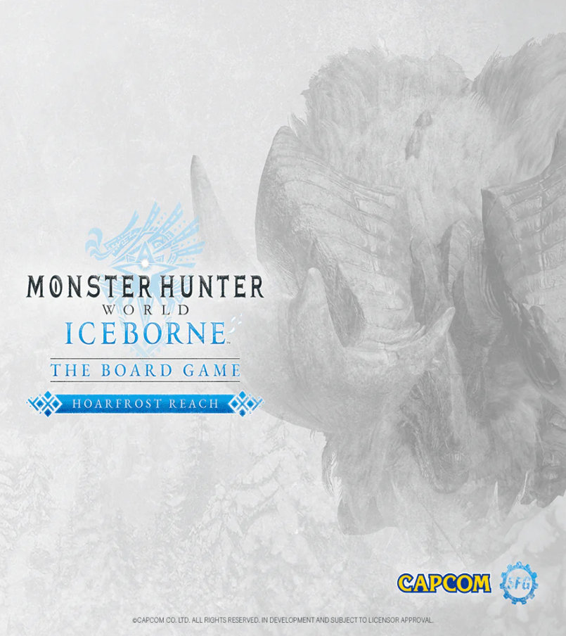 Monster Hunter World: Iceborne The Board Game Logo