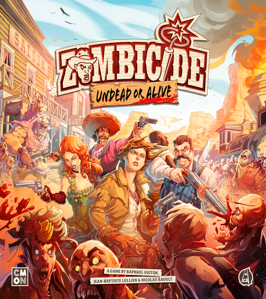 Zombicide: Undead or Alive Board Game Logo
