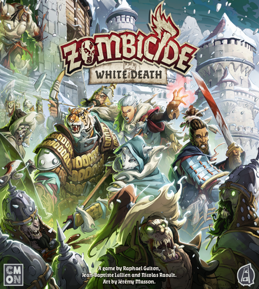 Zombicide: White Death Board Game Logo