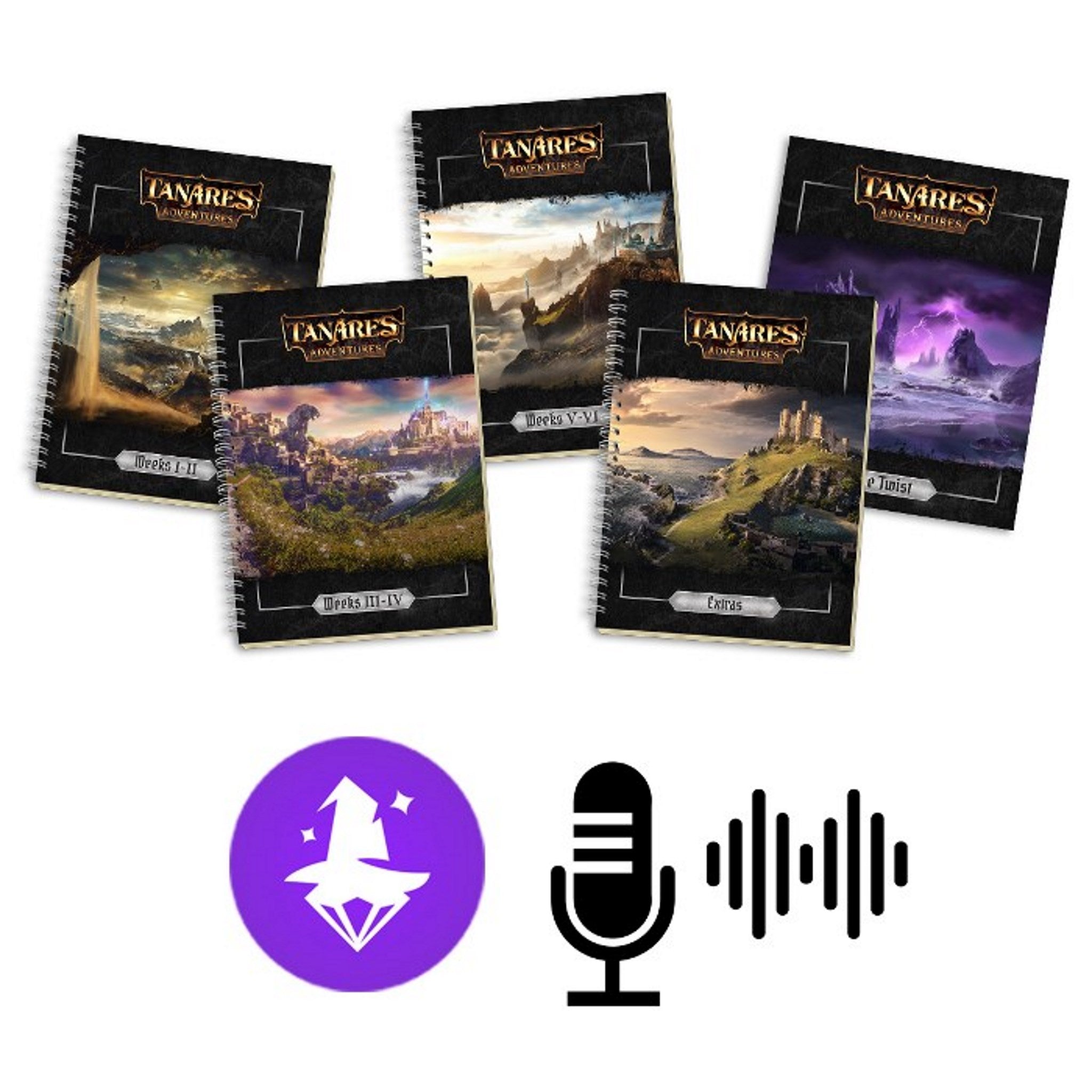Tanares Adventures Ultimate All-In, Foreteller App Narration