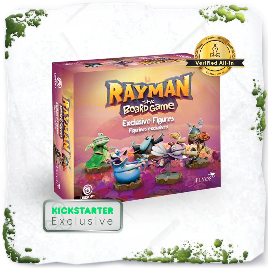 Rayman: The Board Game Verified Legends All-In Pledge PRE-ORDER (Includes All Kickstarter Exclusive Content)