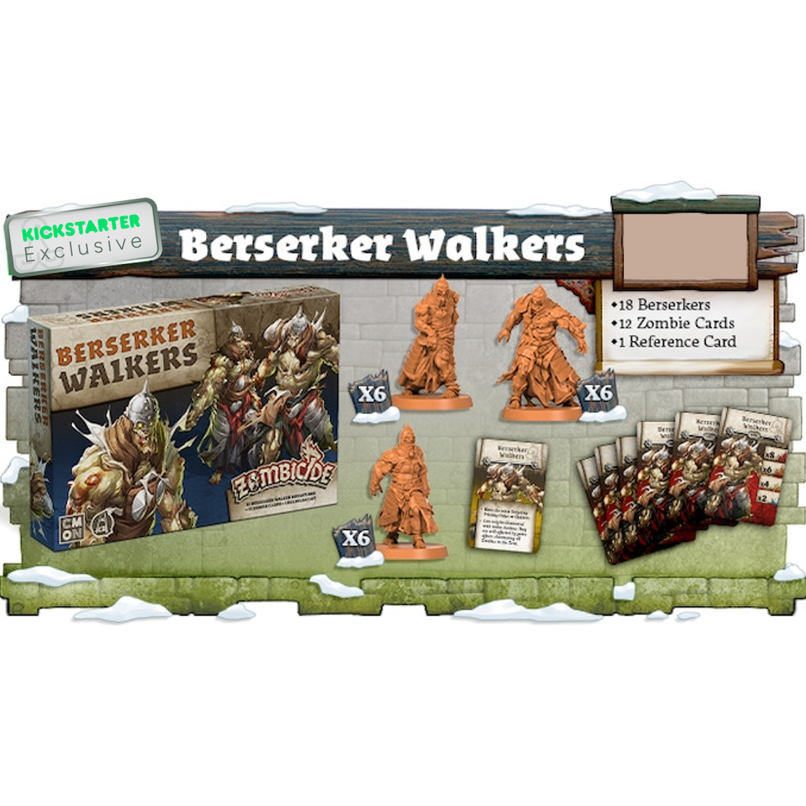 Berserker Walkers Expansion (Kickstarter Exclusive PRE-ORDER)