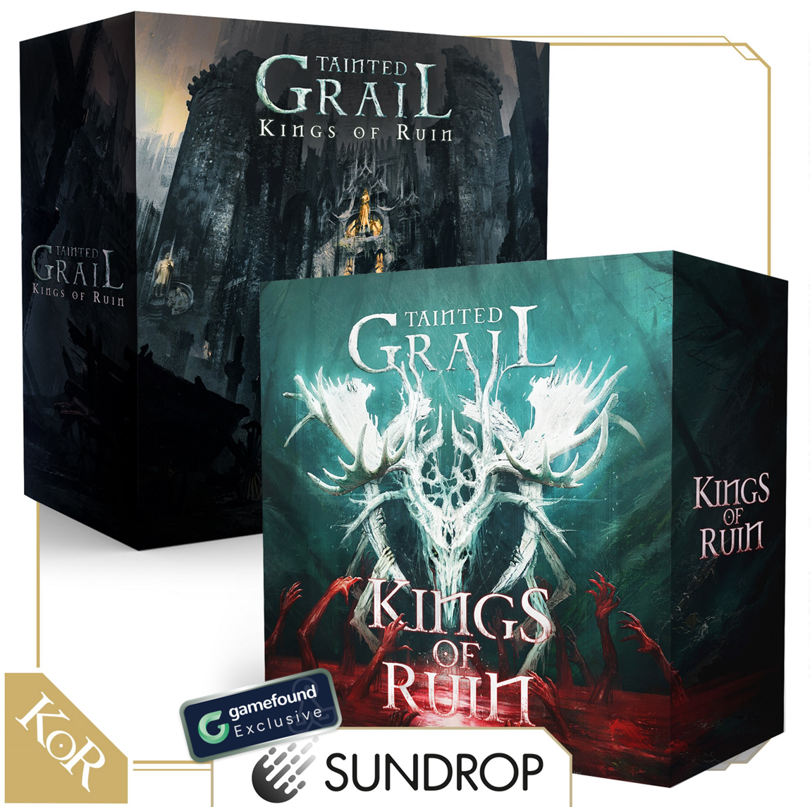 Gamefound Exclusive Tainted Grail: Kings of Ruin Core Pledge, Sundrop Edition