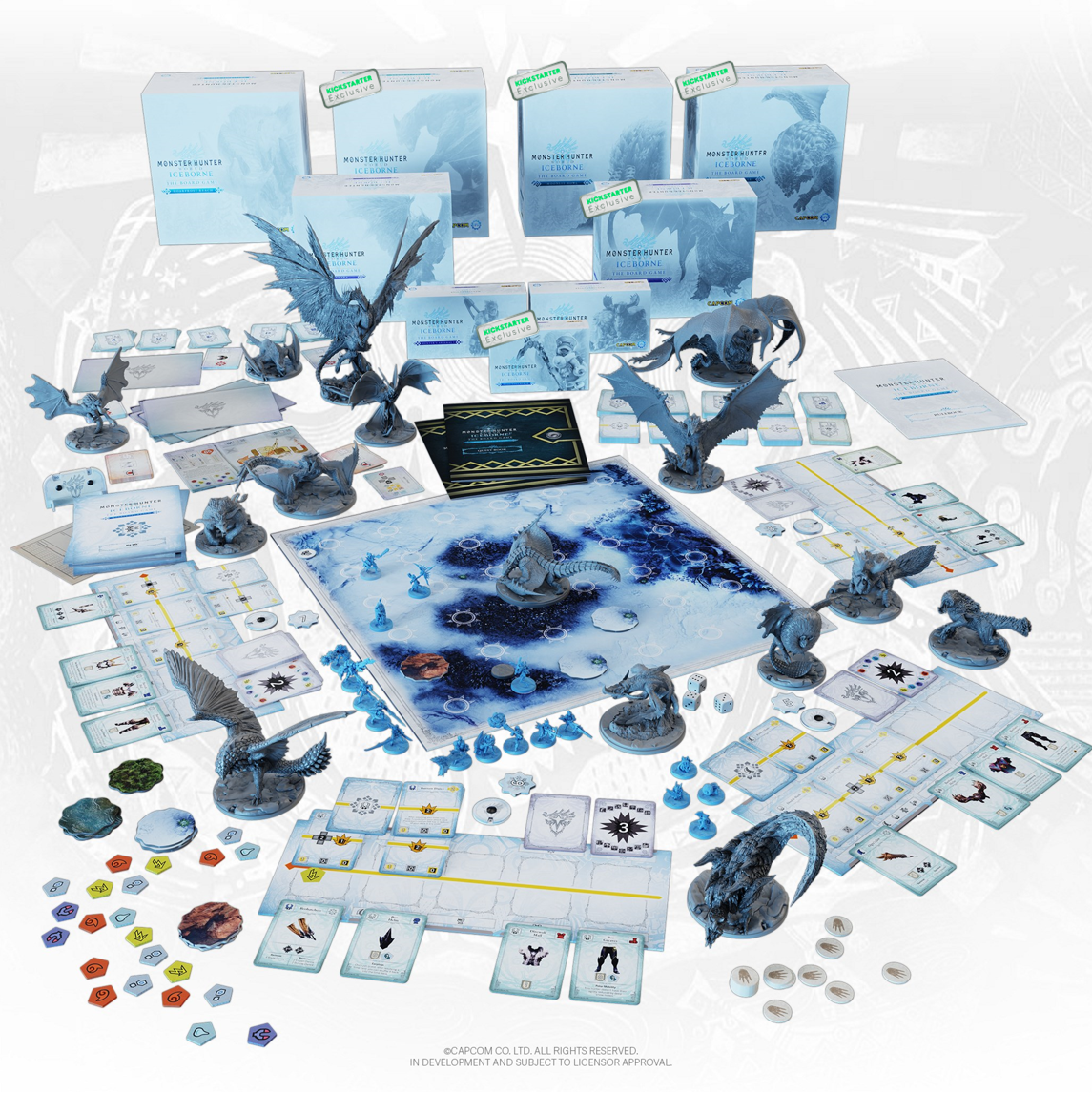Kickstarter Exclusive Monster Hunter World Iceborne: The Board Game Monstrous All-In Pledge