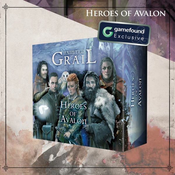 Tainted Grail TTRPG: Song of a Dying World Heroes of Avalon & Collecto