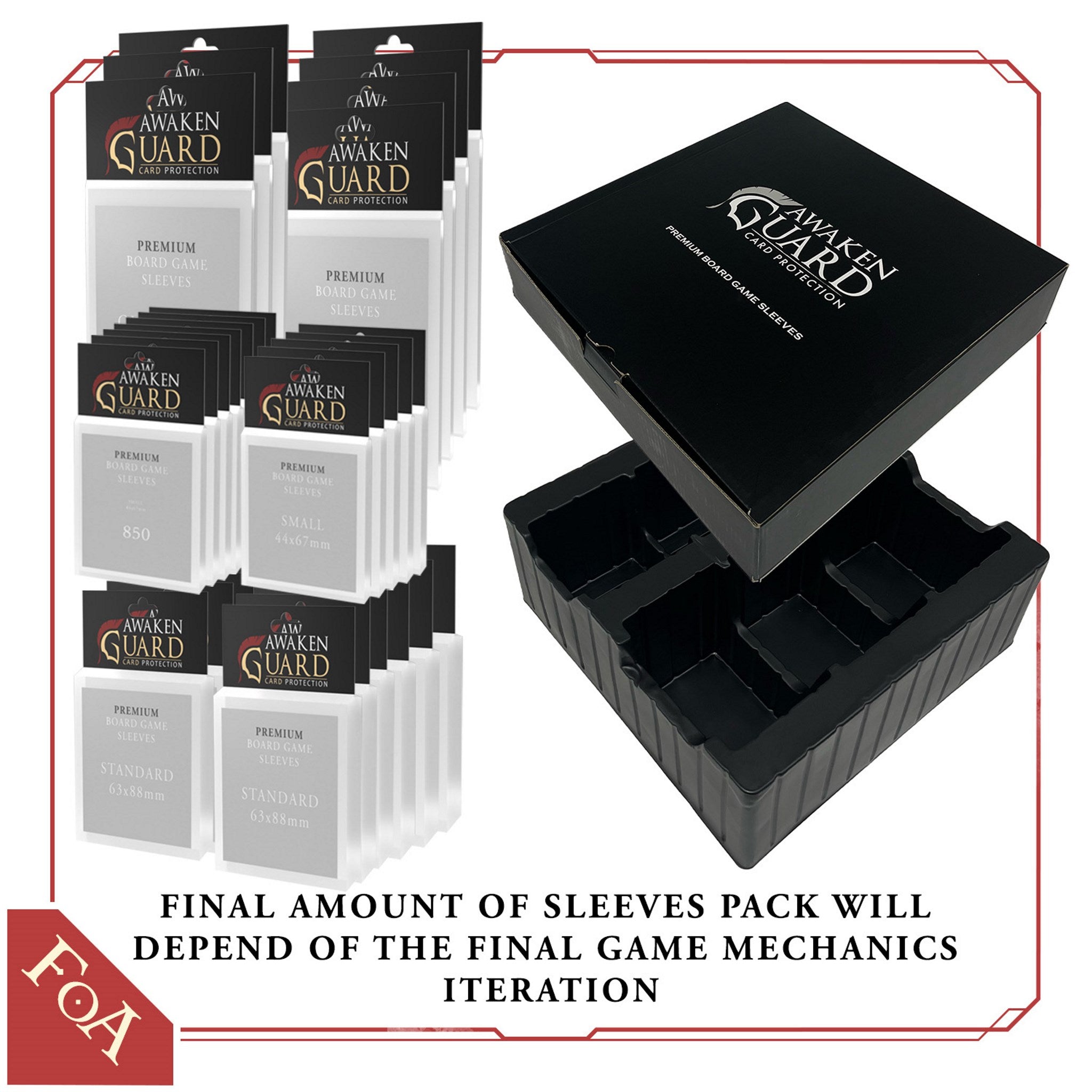 Gamefound Exclusive Tainted Grail Sleeves