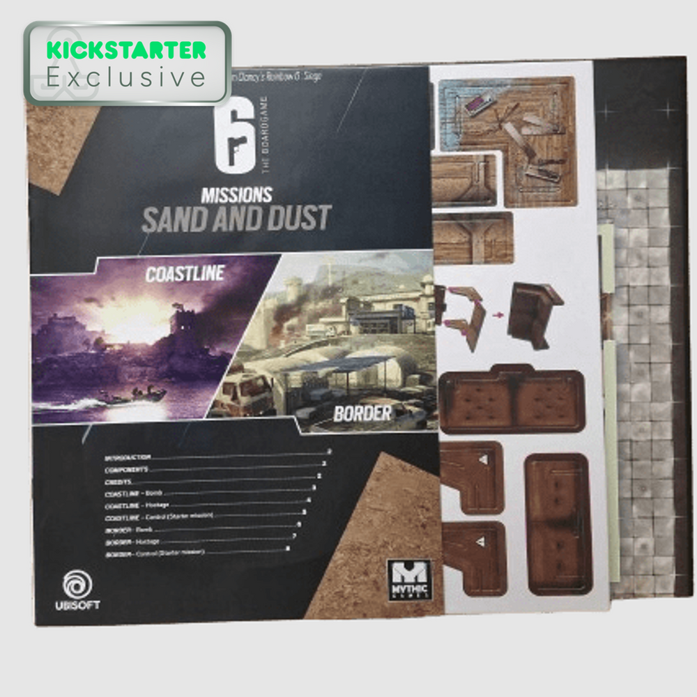 Map Pack 3 - Sand and Dust Expansion (Kickstarter Exclusive)