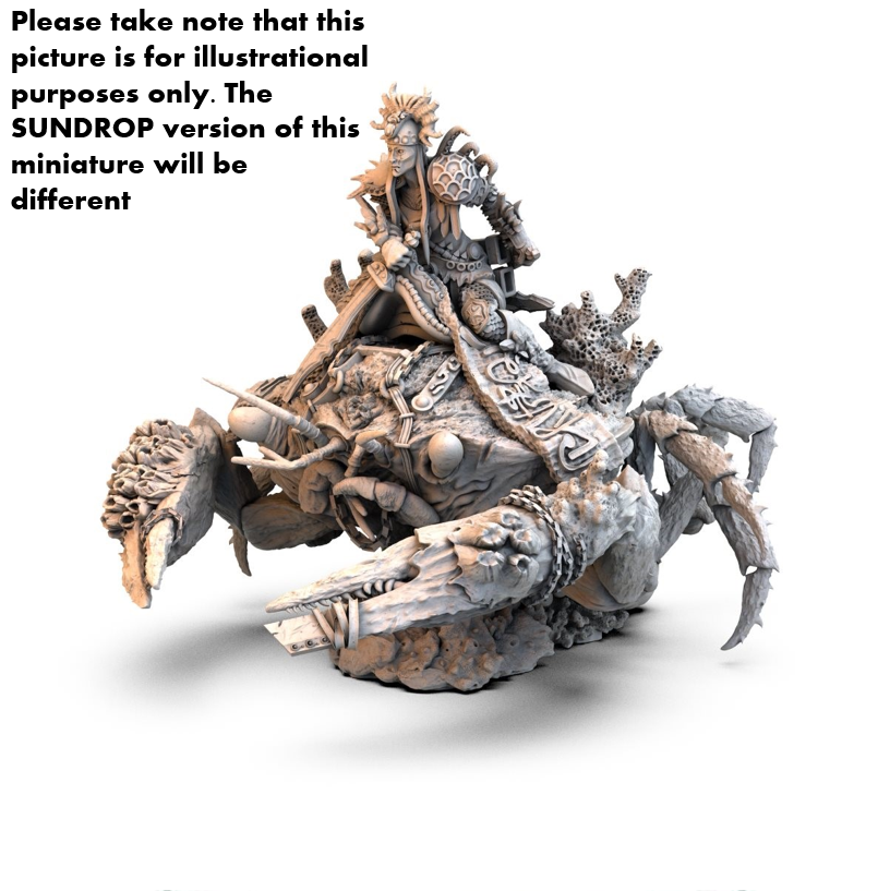 Gamefound Exclusive Tainted Grail: Kings of Ruin Mounted Heroes Expansion, Miniatures Sundrop Edition